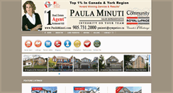 Desktop Screenshot of paulaminuti.com